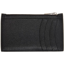 Balenciaga Black Long Hourglass Card Holder