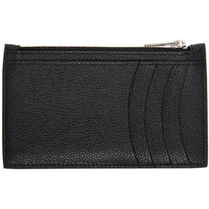 Balenciaga Black Long Hourglass Card Holder