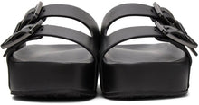 Balenciaga Black Mallorca Platform Sandals