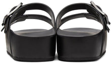 Balenciaga Black Mallorca Platform Sandals