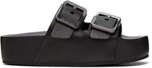 Balenciaga Black Mallorca Platform Sandals - Balenciaga Noir Mallorca Plateforme Sandales - Balenciaga Black Mallorca 플랫폼 샌들