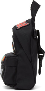 Balenciaga Black Mini Gamer Patch Backpack