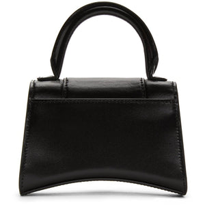 Balenciaga Black Mini Hourglass Bag