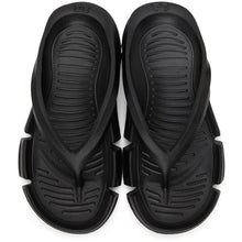 Balenciaga Black Mold Thong Sandals