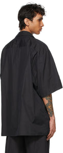 Balenciaga Black Pajama Short Sleeve Shirt