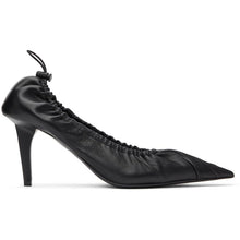 Balenciaga Black Scrunch Knife Pumps - Pompes à couteaux à scroup noir Balenciaga - Balenciaga 검은 색 사춘기 칼 펌프