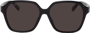 Balenciaga Black Side Square Sunglasses - Lunettes de soleil carrée du côté noir Balenciaga - Balenciaga 블랙 사이드 스퀘어 선글라스