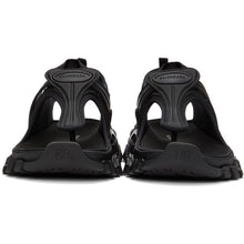 Balenciaga Black Slingback Thong Sandals