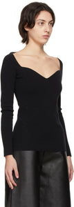 Balenciaga Black Sweetheart Sweater