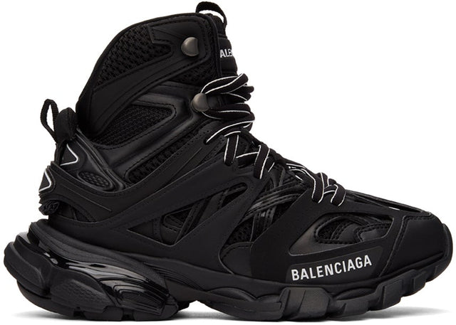 Balenciaga Black Track Hike Sneakers - Baskets de randonnée en piste noire Balenciaga - Balenciaga 블랙 트랙 하이킹 스니커즈