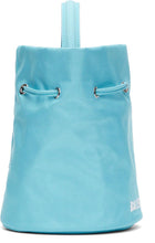Balenciaga Blue XS Drawstring Wheel Bucket Bag