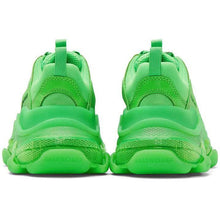Balenciaga Green Triple S Sneakers