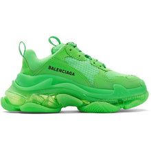 Balenciaga Green Triple S Sneakers - Baskets Triple S Balenciaga Vert - Balenciaga 그린 트리플 S 스니커즈