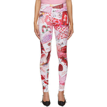 Balenciaga Multicolor 'Be My Valentine' Leggings - Balenciaga Multicolor 'Soyez mes leggings de Saint-Valentin - Balenciaga Multicolor '내 발렌타인 데이 레깅스가되어야합니다