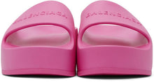 Balenciaga Pink Chunky Platform Sandals