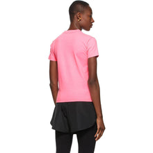 Balenciaga Pink Sponsor Logo T-Shirt