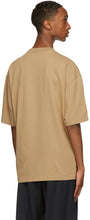 Balenciaga Tan BB Medium Fit T-Shirt