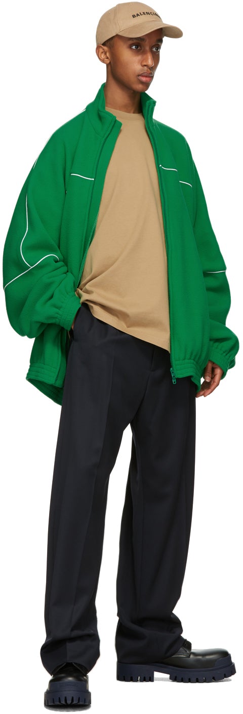 Balenciaga Tan BB Medium Fit T-Shirt