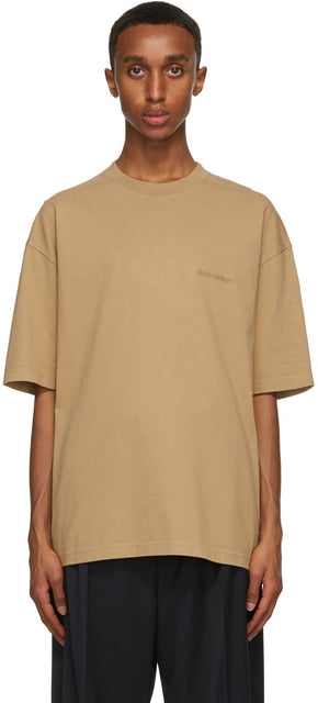 Balenciaga Tan BB Medium Fit T-Shirt - T-shirt BALENCIAGA TAN BB BB BB - Balenciaga Tan BB Medium Fitt T 셔츠