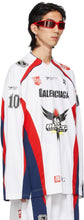 Balenciaga White Hockey Long Sleeve T-Shirt