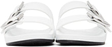 Balenciaga White Mallorca Sandals