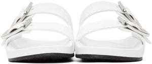Balenciaga White Mallorca Sandals