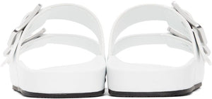 Balenciaga White Mallorca Sandals