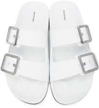Balenciaga White Mallorca Sandals