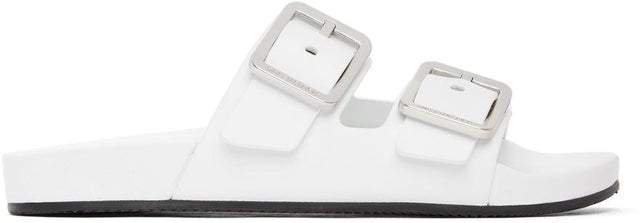 Balenciaga White Mallorca Sandals - Sandales Balenciaga Blanc Mallorca Blanc - Balenciaga White Mallorca Sandals.