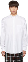 Balenciaga White Normal Fit Shirt - Balenciaga Blanc T-shirt Fit Normal - Balenciaga 화이트 정상적인 셔츠