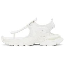 Balenciaga White Slingback Thong Sandals