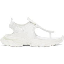 Balenciaga White Slingback Thong Sandals - Sandales de string Slingback blanc Balenciaga - Balenciaga White Slingback Thong Sandals.