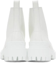Balenciaga White Strike Boots