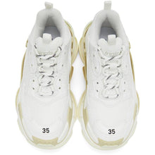 Balenciaga White Triple S Sneakers