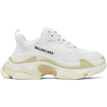 Balenciaga White Triple S Sneakers - Baskets triple s blanc Balenciaga - Balenciaga White Triple S Sneakers.