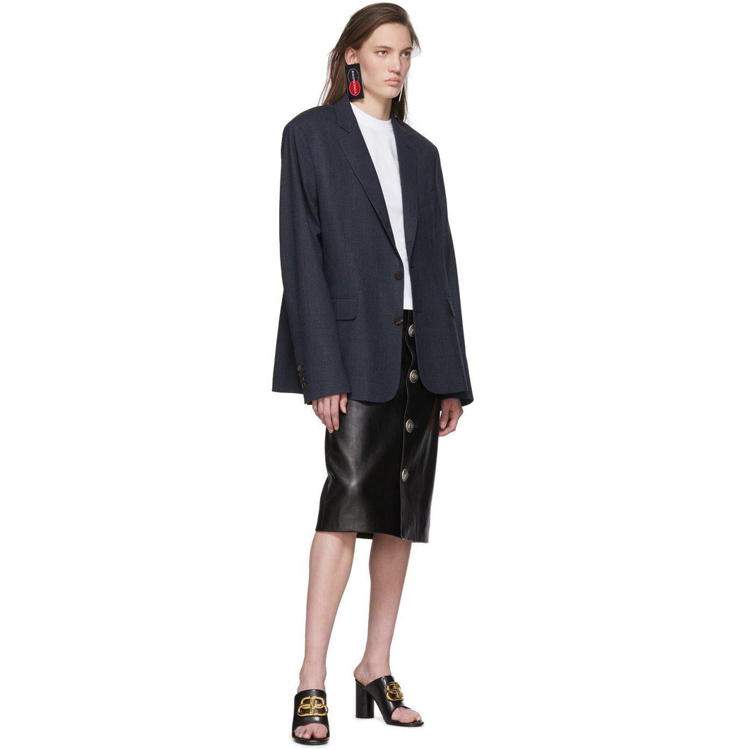 Balenciaga White Uniform Logo T-Shirt - T-shirt logo uniforme blanc Balenciaga - Balenciaga 화이트 유니폼 로고 티셔츠