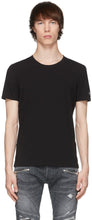 Balmain Black Crewneck T-Shirt - T-shirt Crewneck Noir Balmain - Balmain 검은 Crewneck 티셔츠