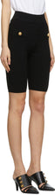 Balmain Black Cycling Shorts