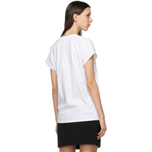 Balmain Black Flocked Logo T-Shirt