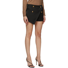 Balmain Black Four-Button Shorts