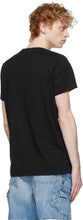 Balmain Black Mulitcolor Logo T-Shirt