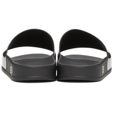 Balmain Black Patent Calypso Slides