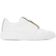 Balmain White Buckle B-Court Sneakers - Baskets B-Boucle blanche Balmain Boucle B-Court - Balmain White Buckle B-Court Sneakers.
