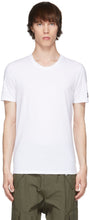 Balmain White Crewneck T-Shirt - T-shirt Crewneck blanc Balmain - Balmain 화이트 Crewneck 티셔츠