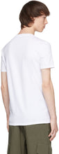 Balmain White V-Neck T-Shirt