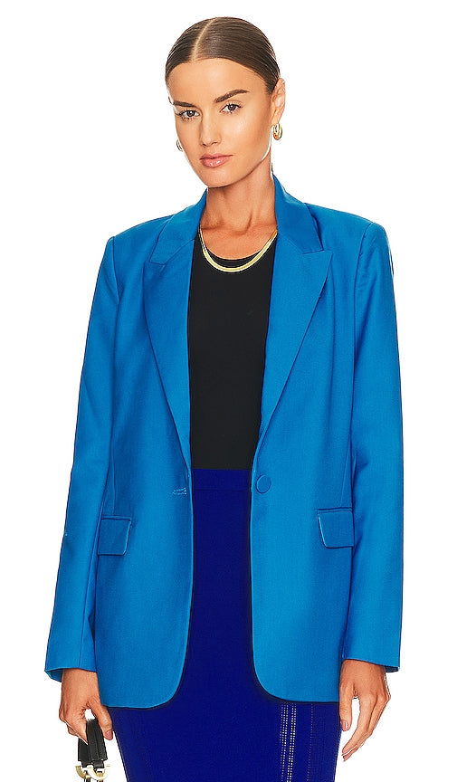 Bardot x REVOLVE Sandie Blazer in Royal Bardot X Revolve Sandie Blazer à Royal Bardot X Revolve Royal的Sandie Blazer