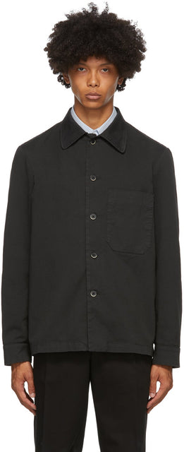 Barena Black Cedrone Overshirt - Barena Black Cédrone Wildshirt - Barena Black Cedrone Overshirt