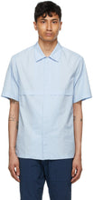 Barena Blue Bufaor Bagio Short Sleeve Shirt - Chemise à manches courtes Barena Blue Bufaor Bagio - BABRERA 블루 BUFAOR BAGIO 짧은 소매 셔츠