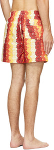 Bather Orange Tropics Swim Shorts