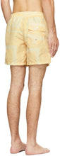 Bather Yellow Bandana Swim Shorts